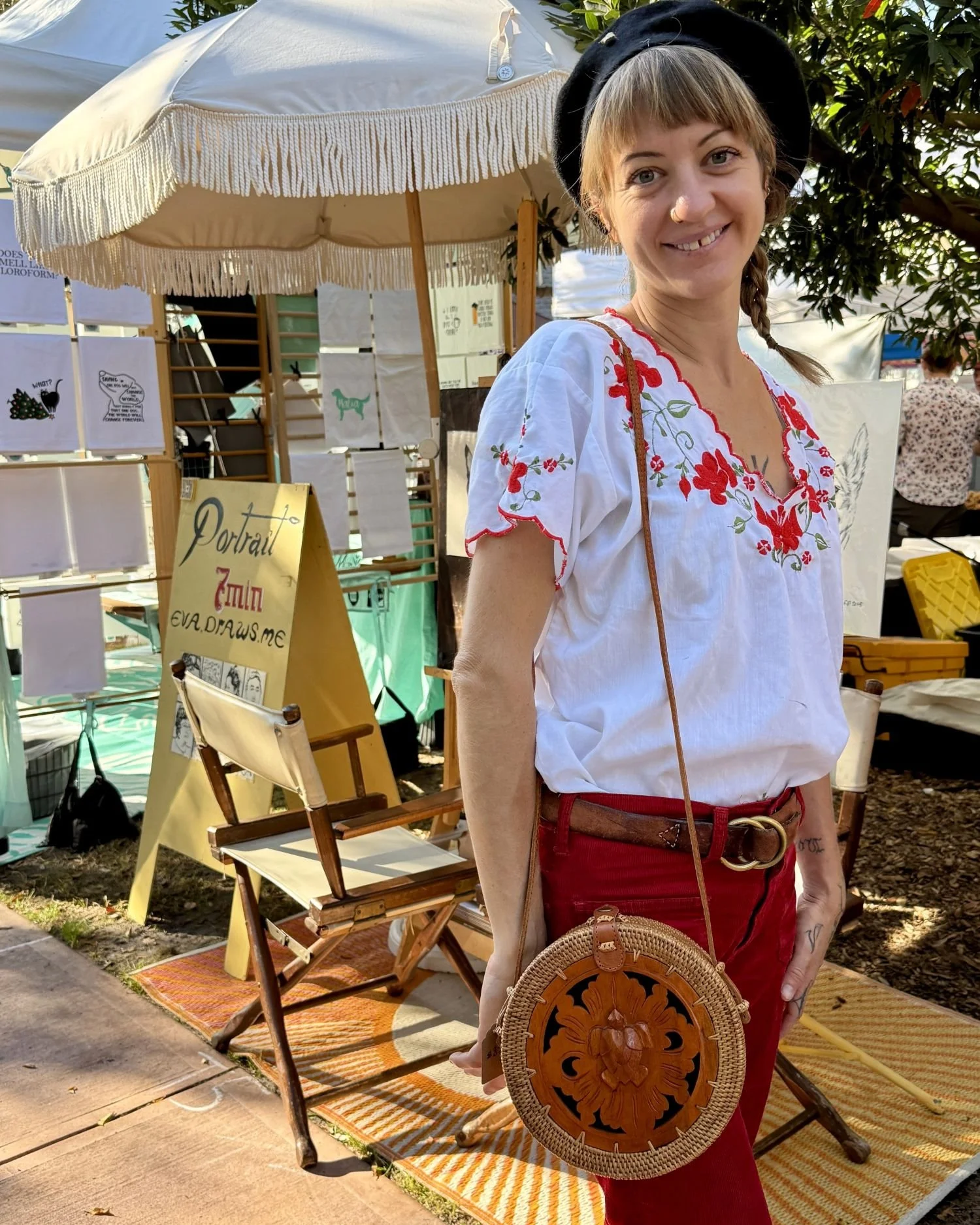 Turtle Treasure - Round Crossbody Purse Teak Wood.JPG