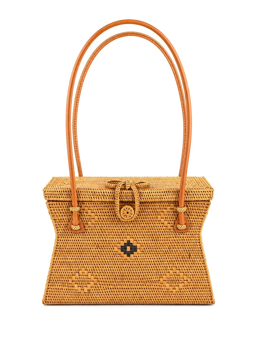 Coastal Charm - Statement Woven Purse