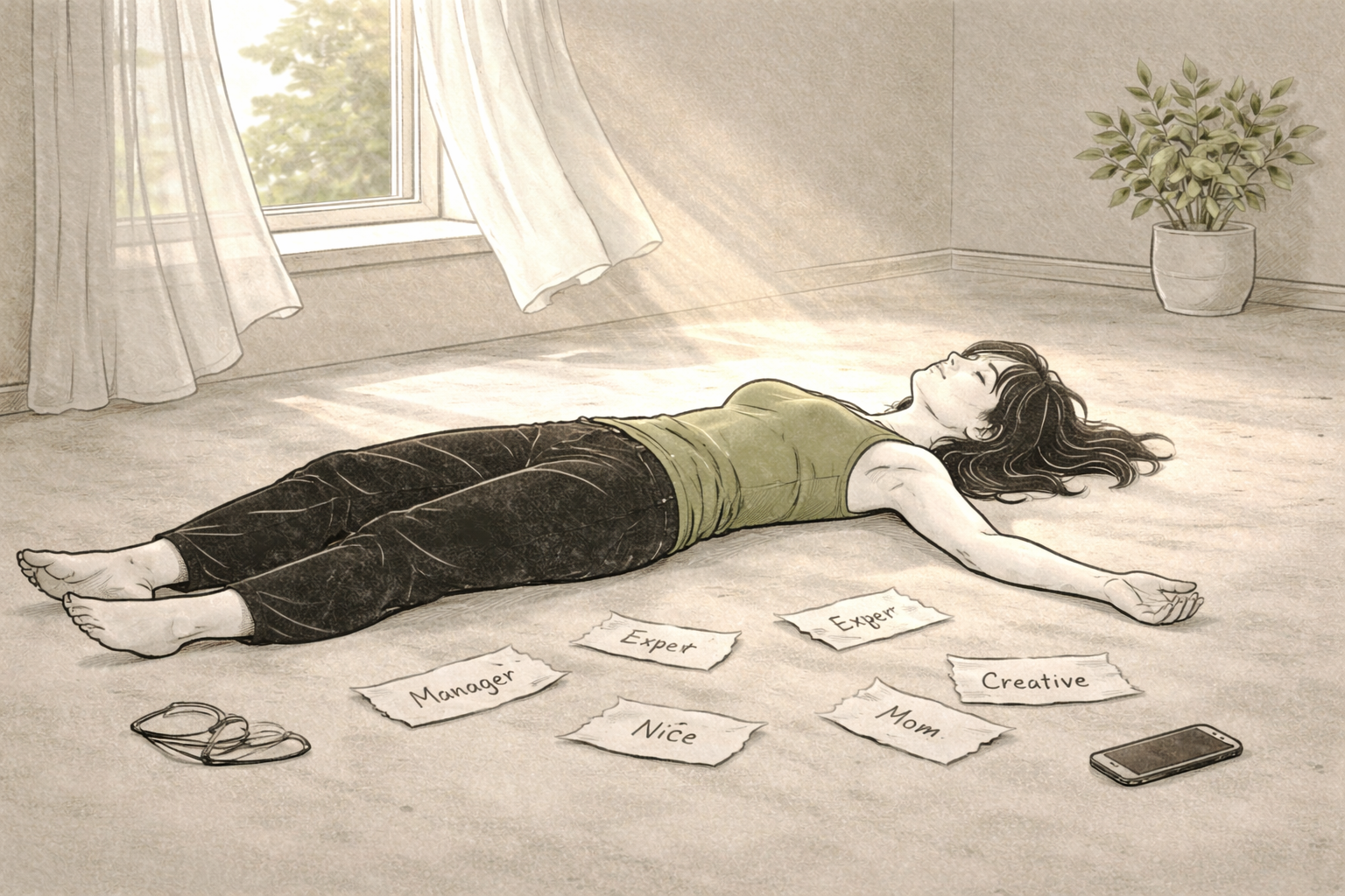 When nothing you call yourself remains