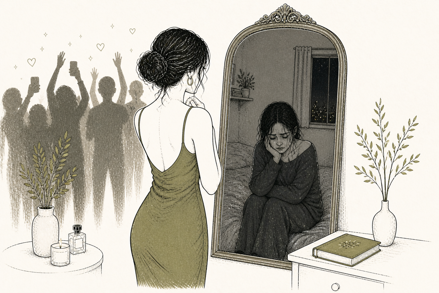 Losing yourself in the need to be seen
