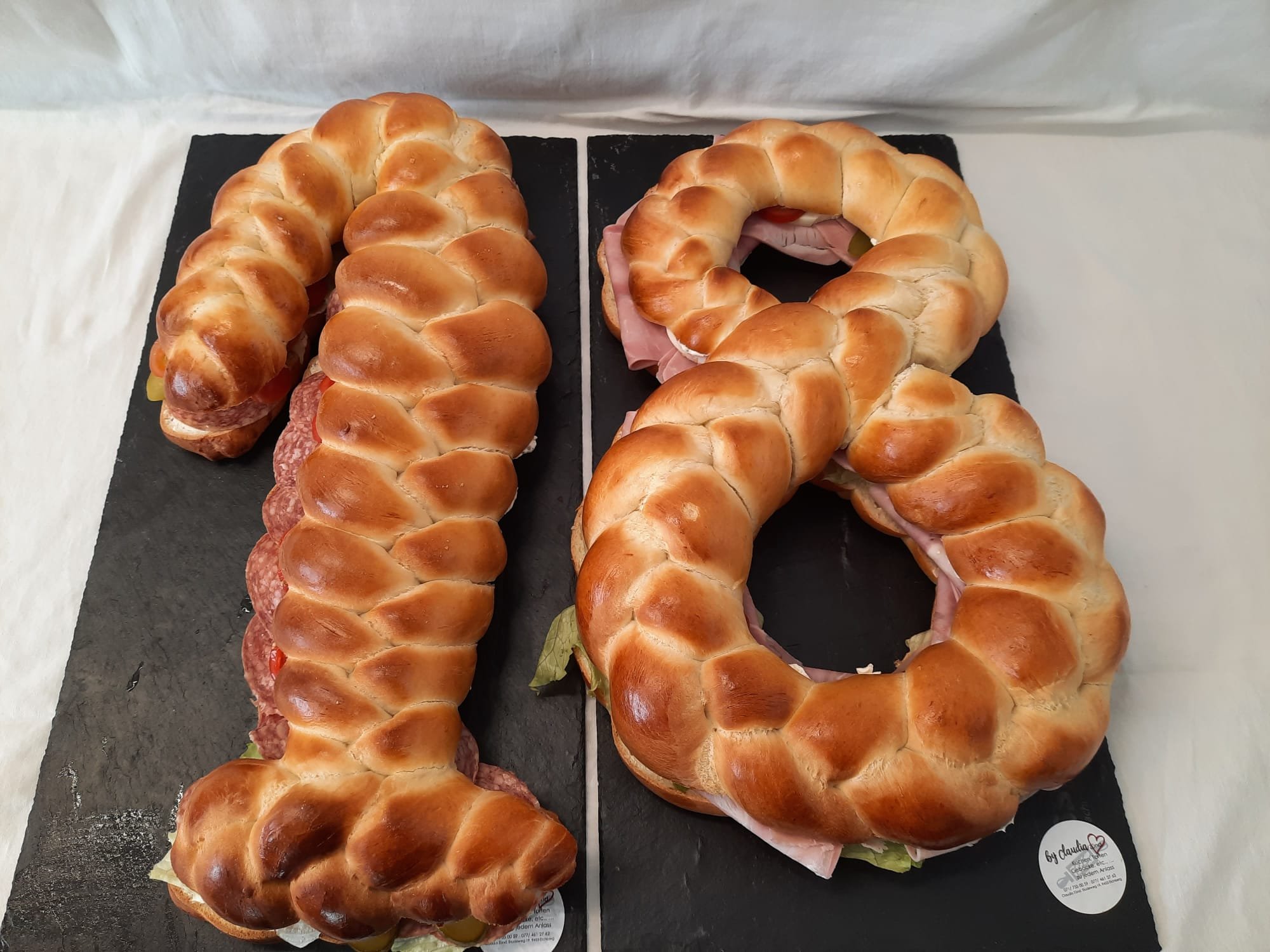 Zopfstangen und Zahlenzopf