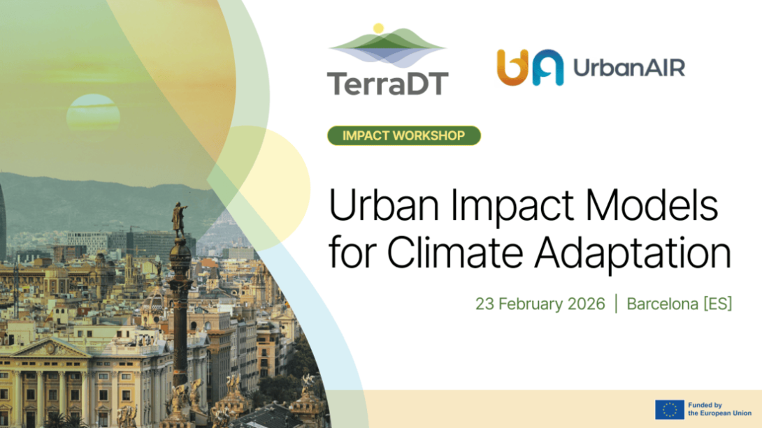 Workshop: Urban Impact Models for Climate Adaptation. 23 February 2026 14:00–18:00 (BSC)