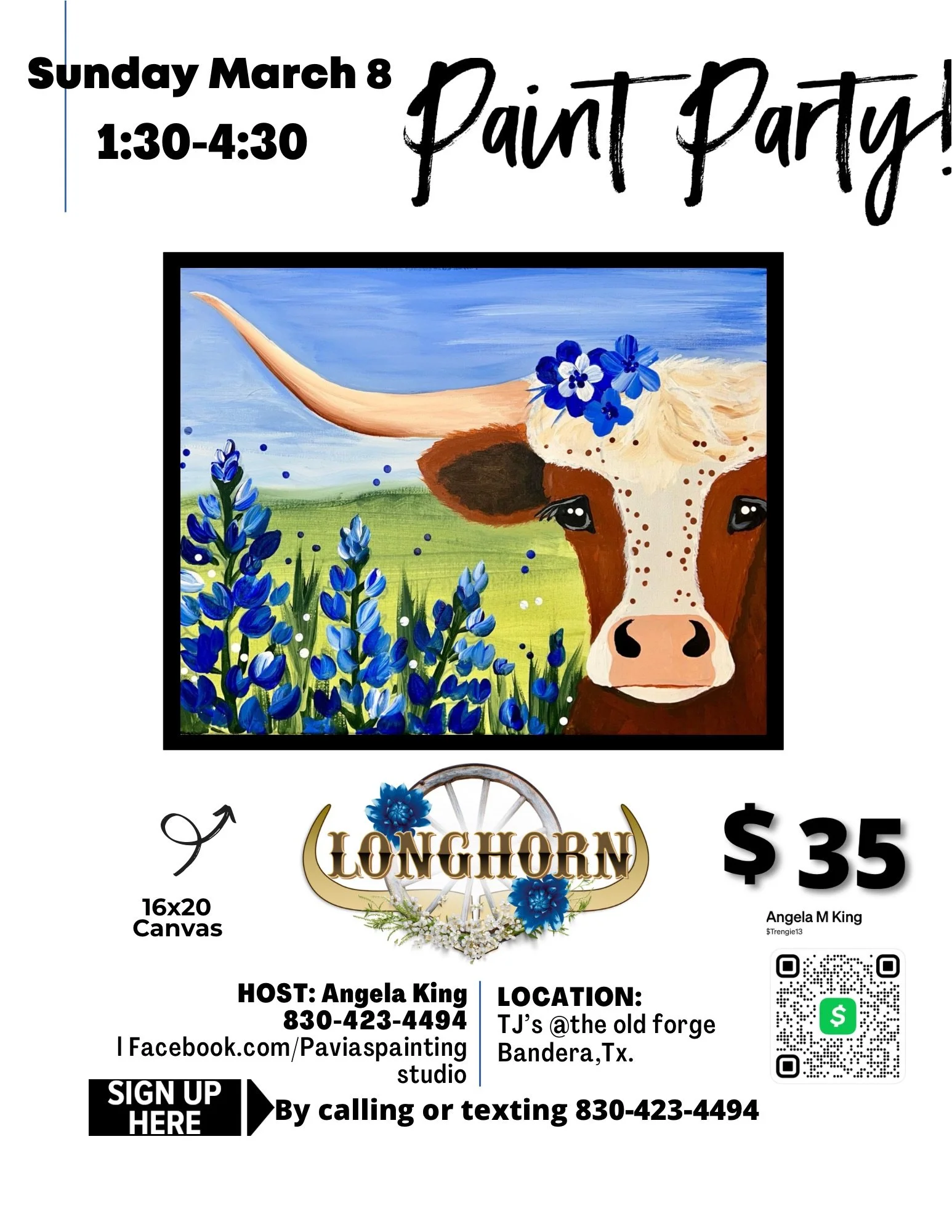 Paint Party - March 8