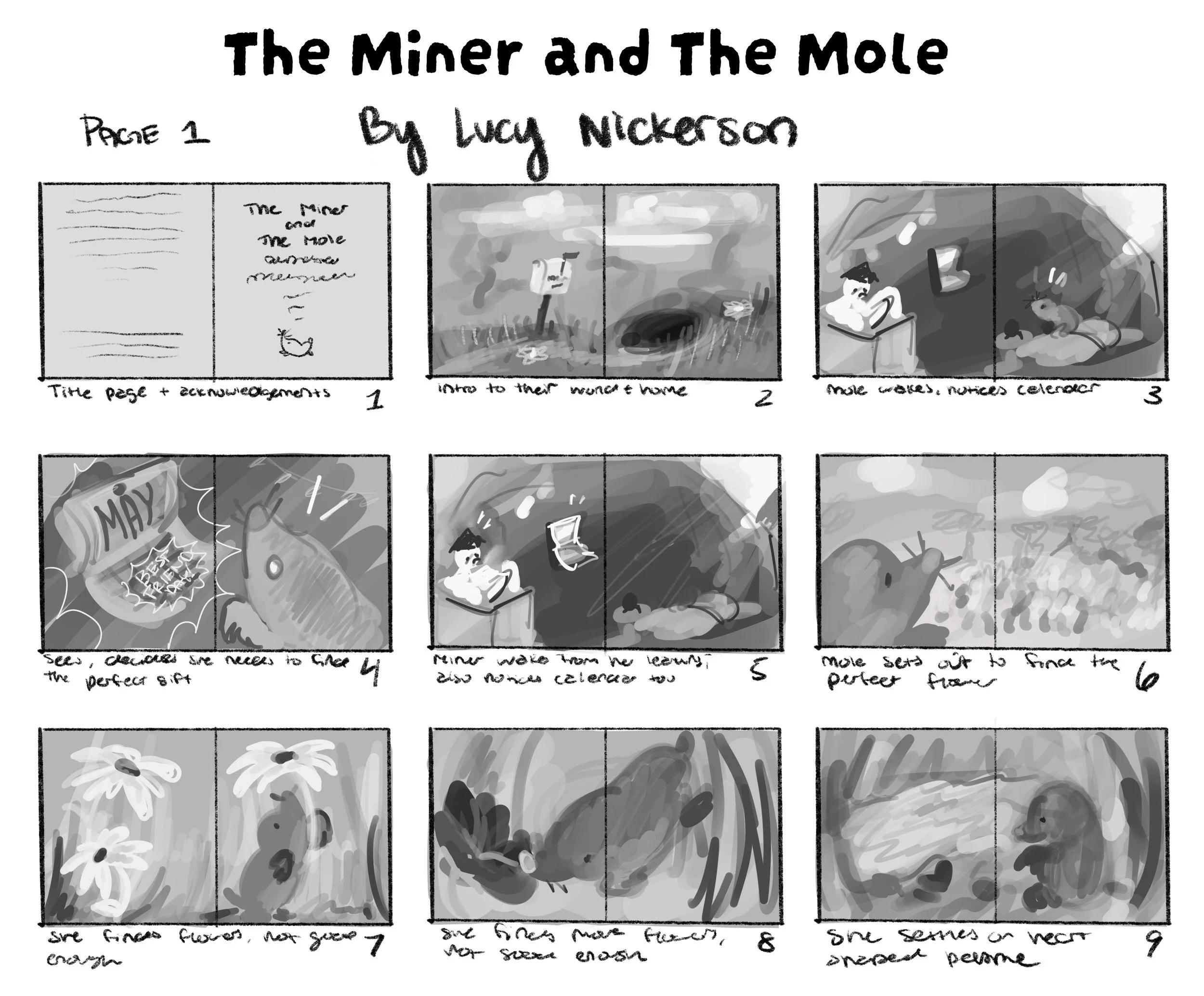 "The Miner and The Mole"-Storyboard-Digital-2026