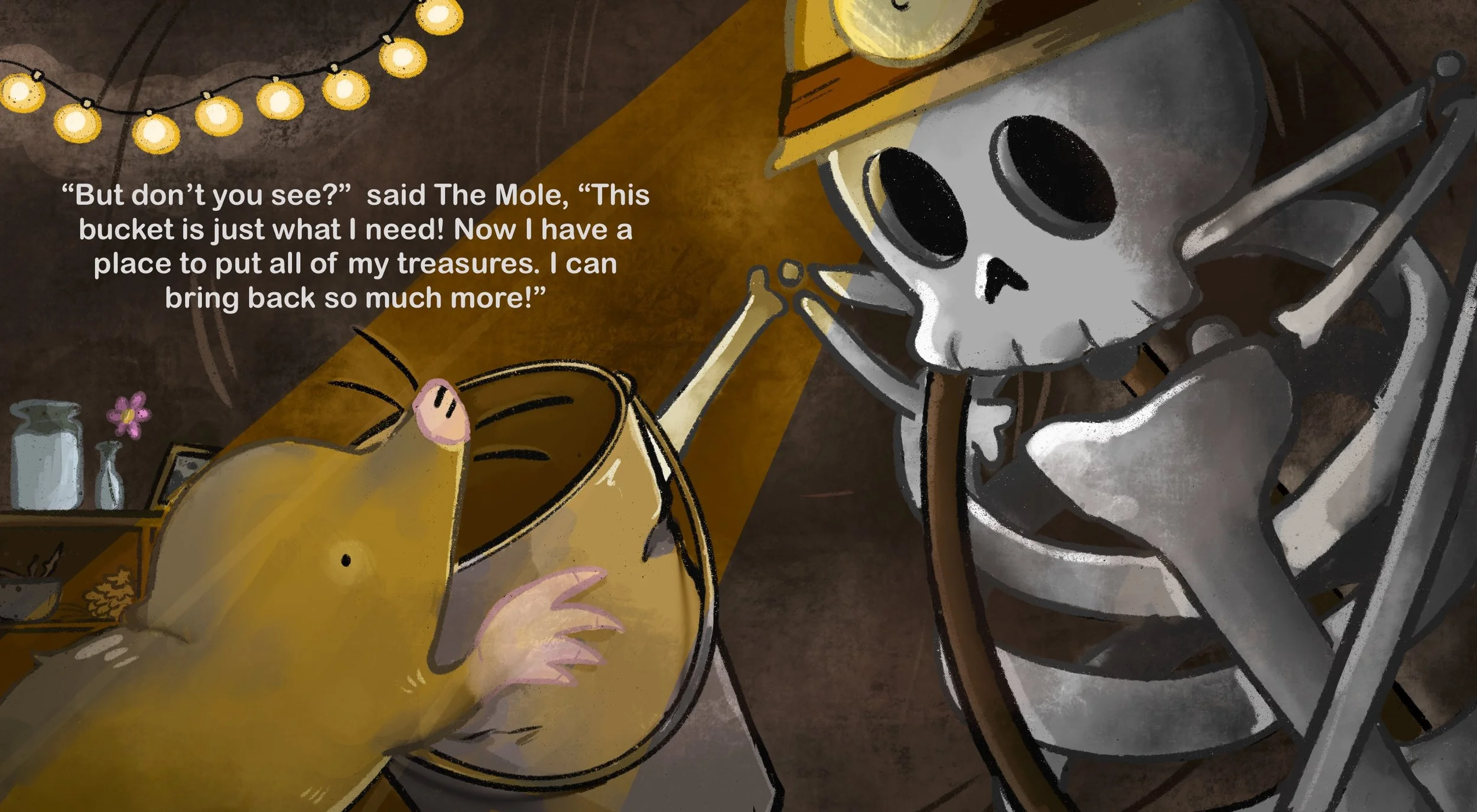 The Miner and The Mole (Children's Book Original Concept)