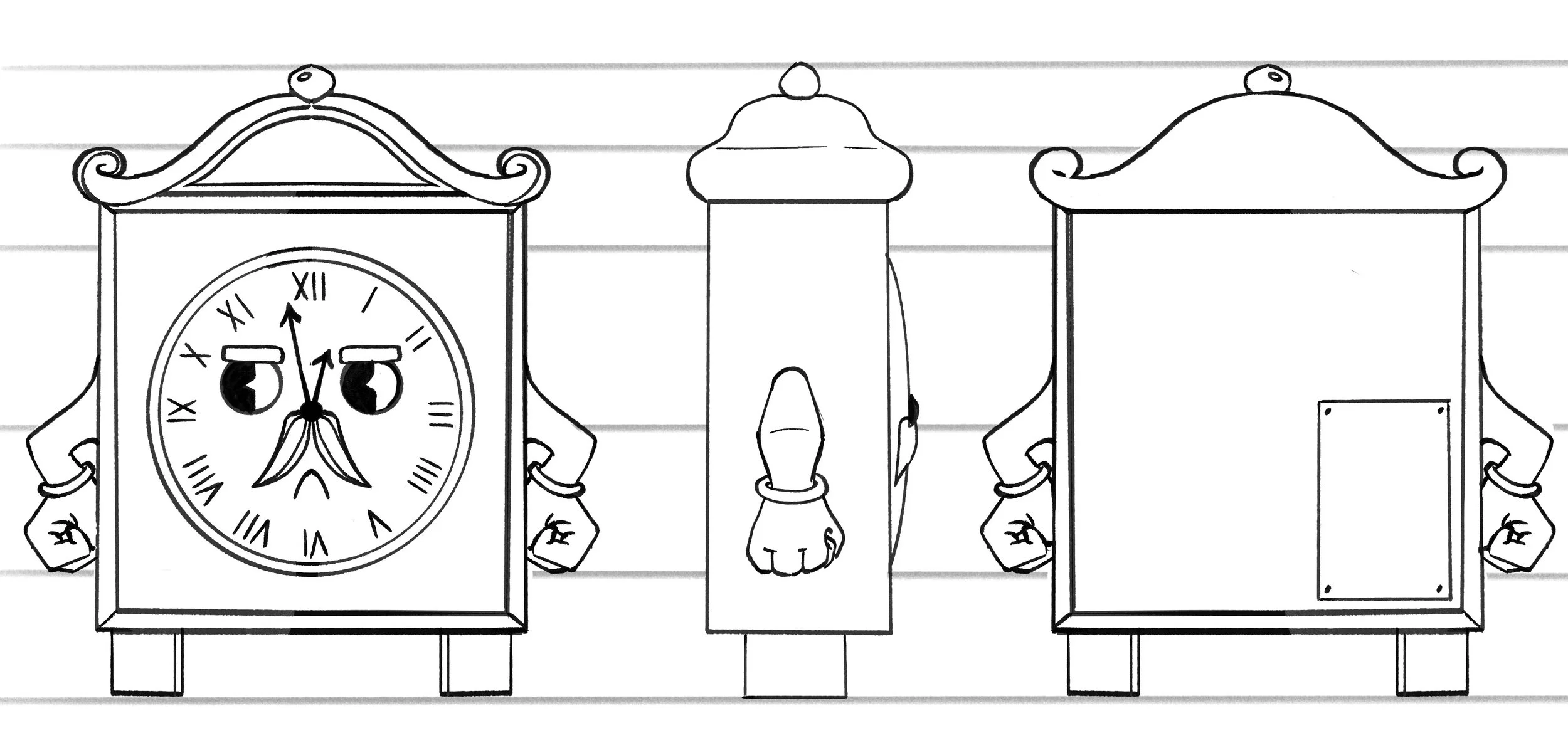 "Vintage Table Clock" Digital-alternative option for alarm clock blind box toy concept-2026