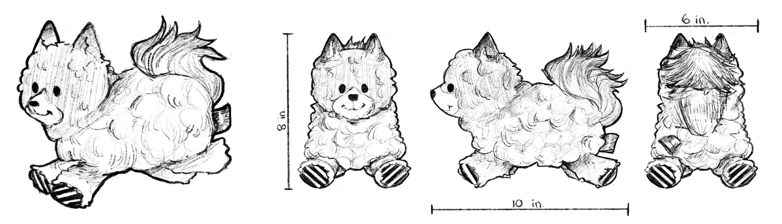 "Plush Pomeranian Toy Concept"-Digital-2026