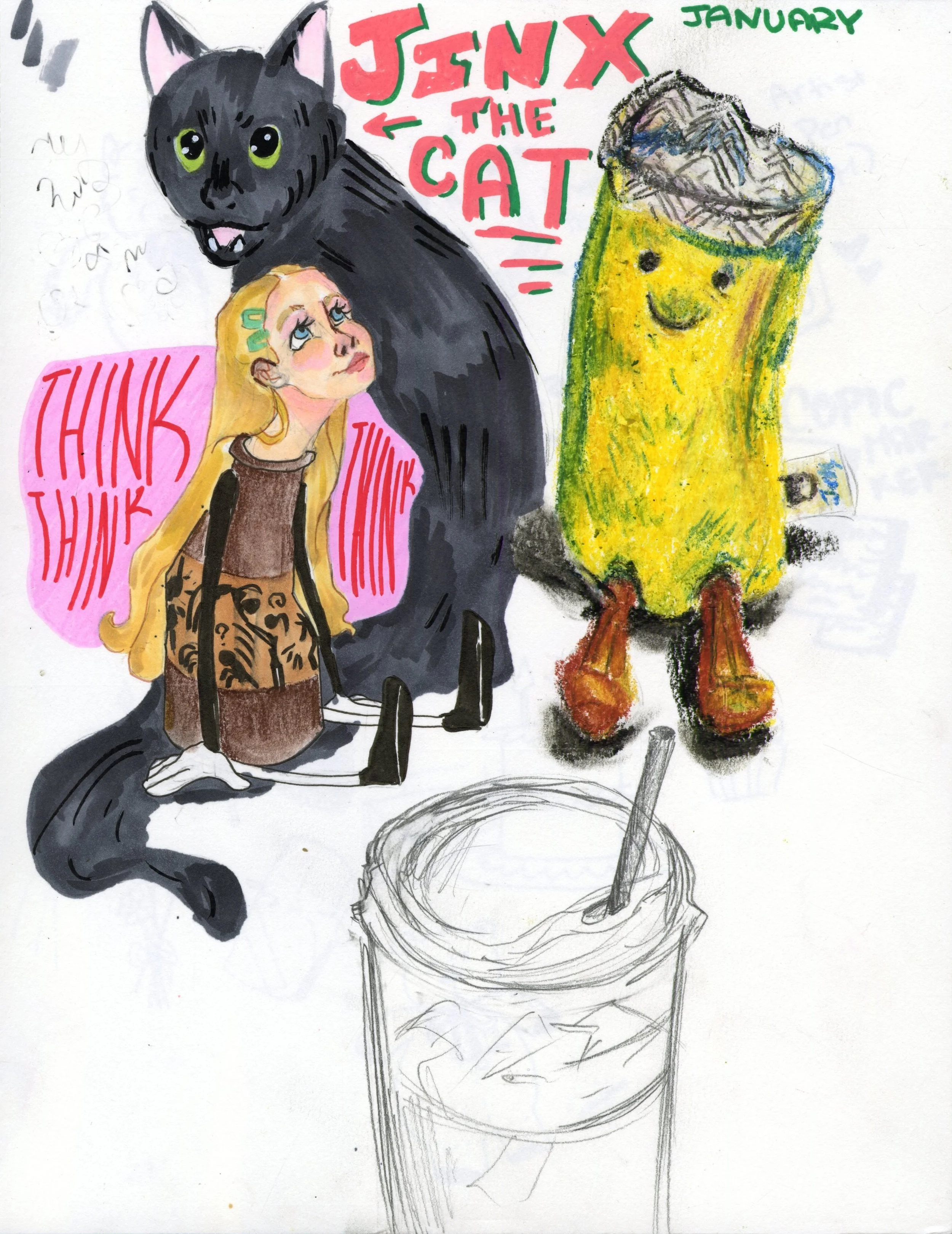 Random Things-Mixed Media-2025