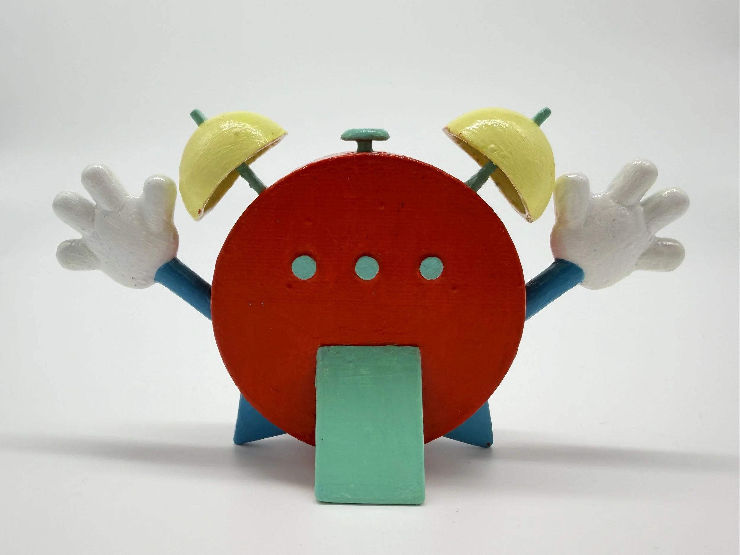 Backside of Resin Painted Toy 2026