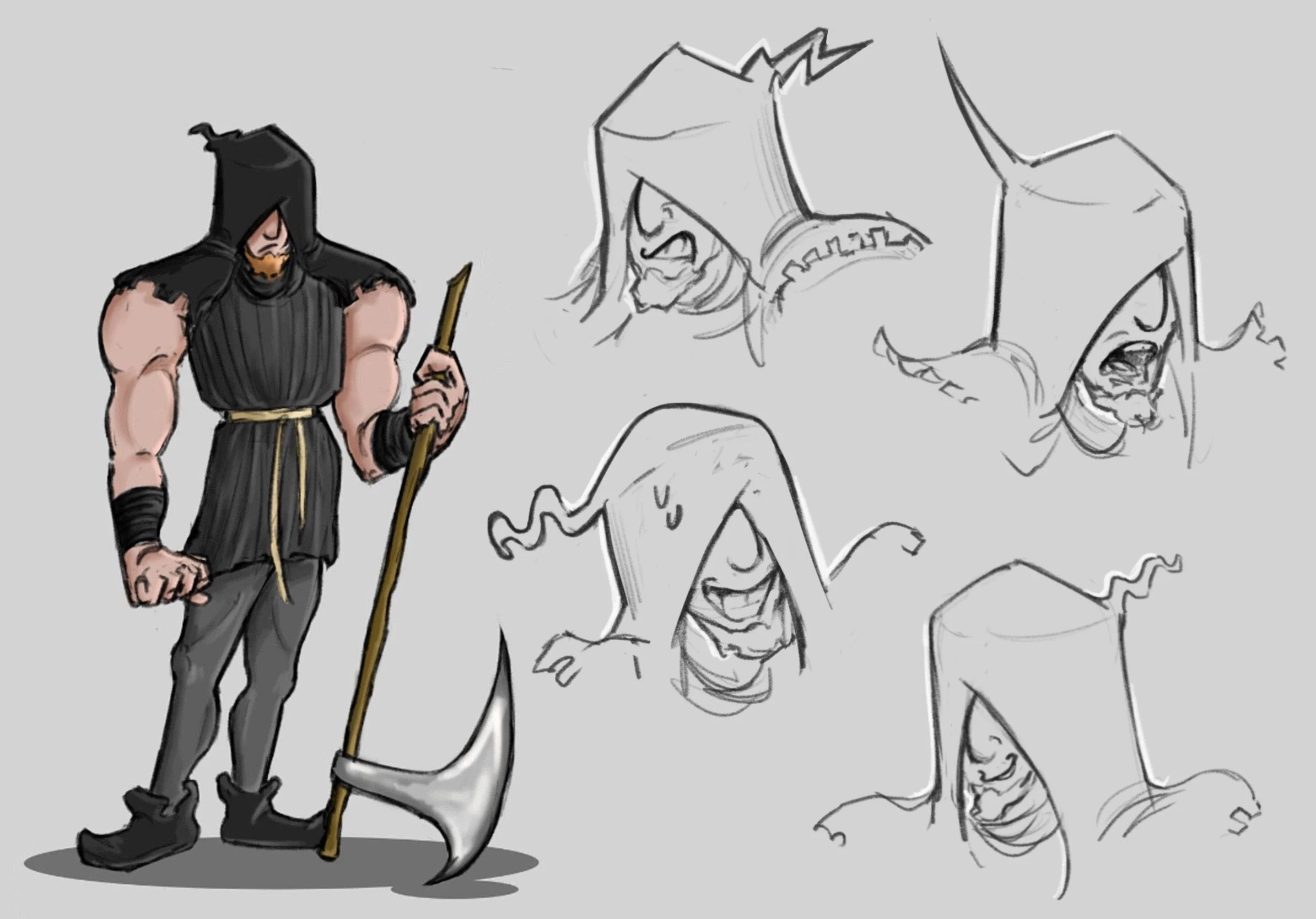 "The Executioner Expression Sheet" Digital-2025
