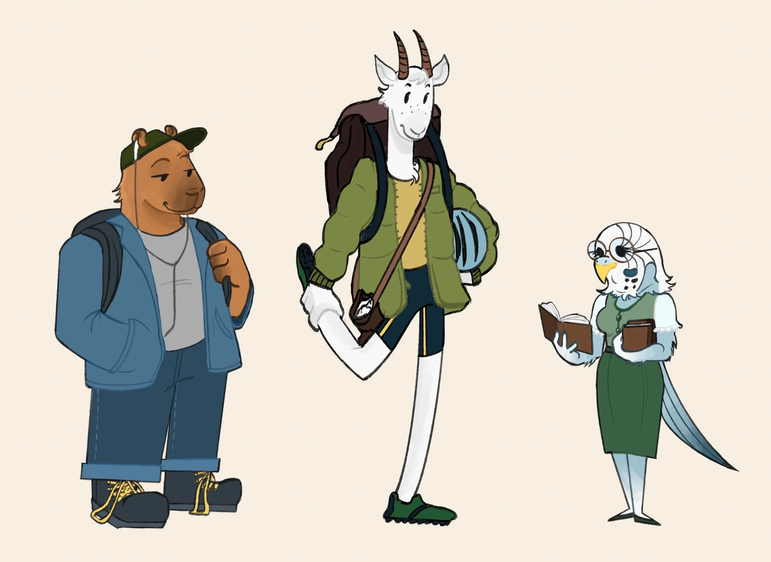 Anthropomorphic Characters-Digital-2025