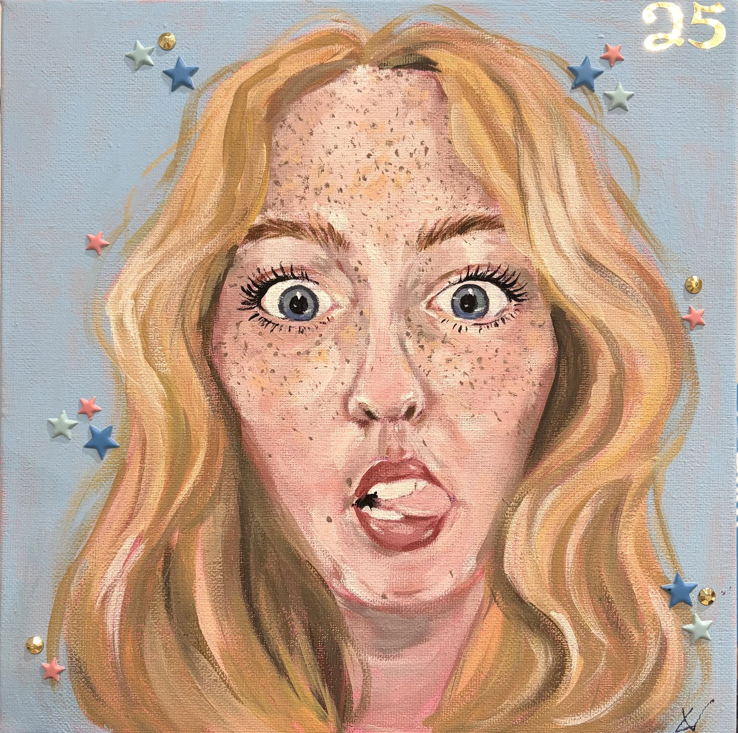 "Self Portrait" Acrylic 2025