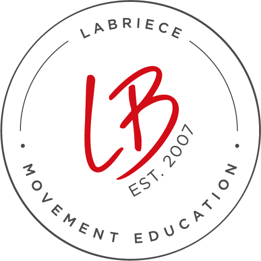 LB Stamp in red and grey
