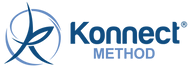 Kornect Method logo in blue with a circular symbol and text