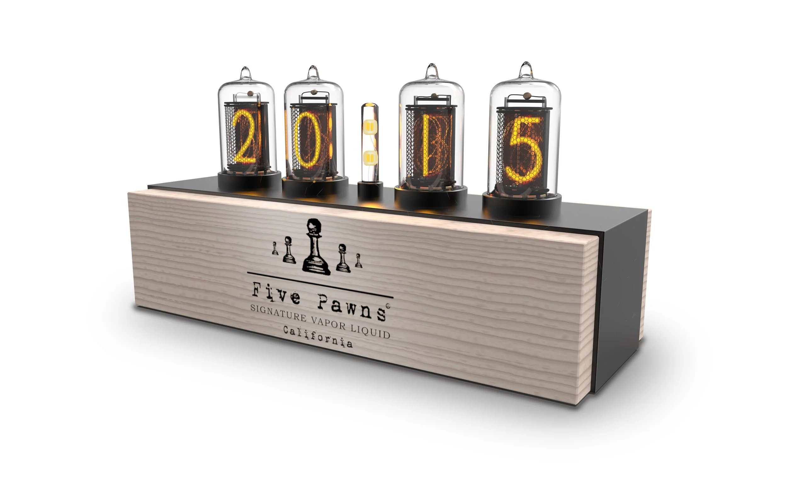 Five Pawns Nixie Clock