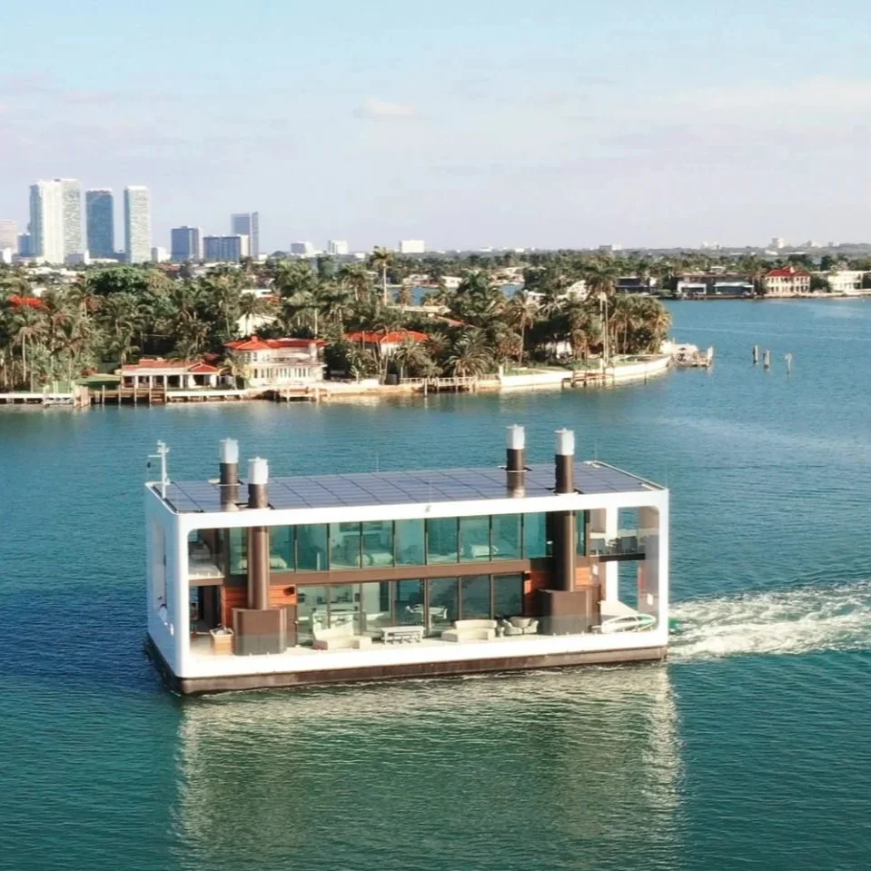 An Eco-Friendly Floating Mansion