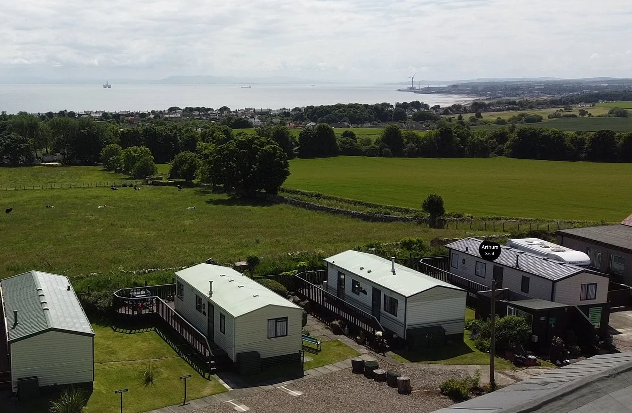 Largo Law holiday caravan Lower Largo
