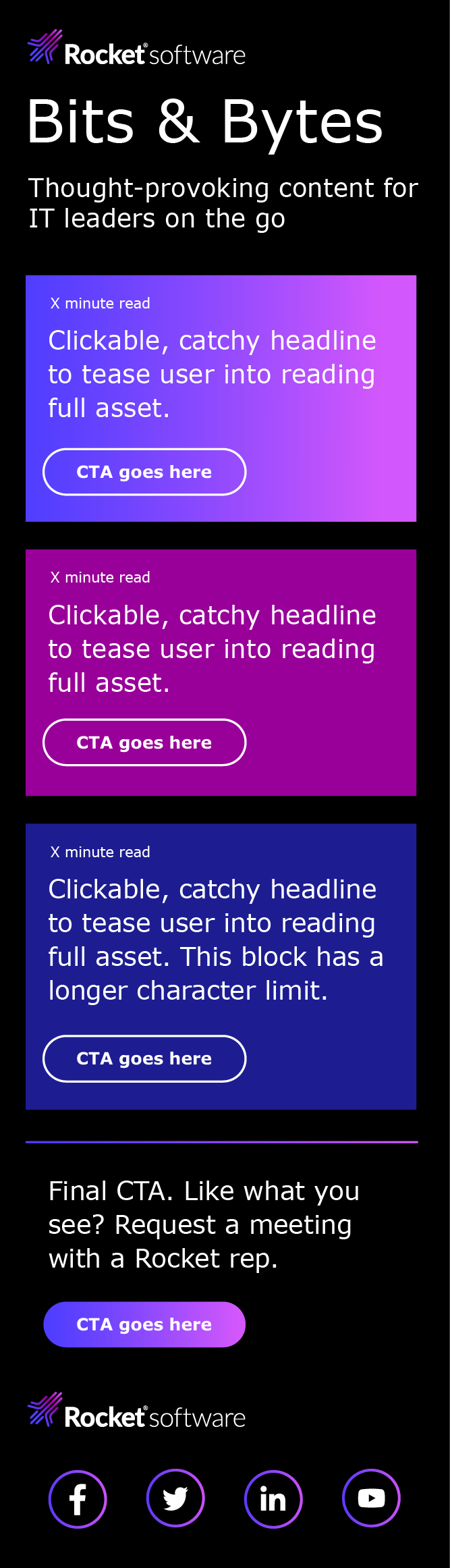 Executive Newsletter - Mobile