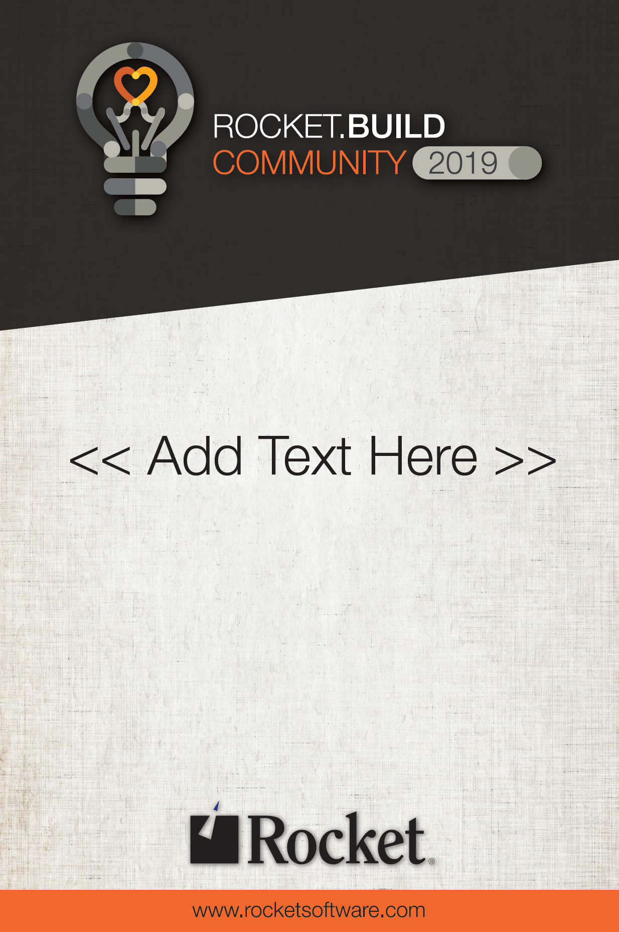 2019 Self-serve Poster Template (Community)