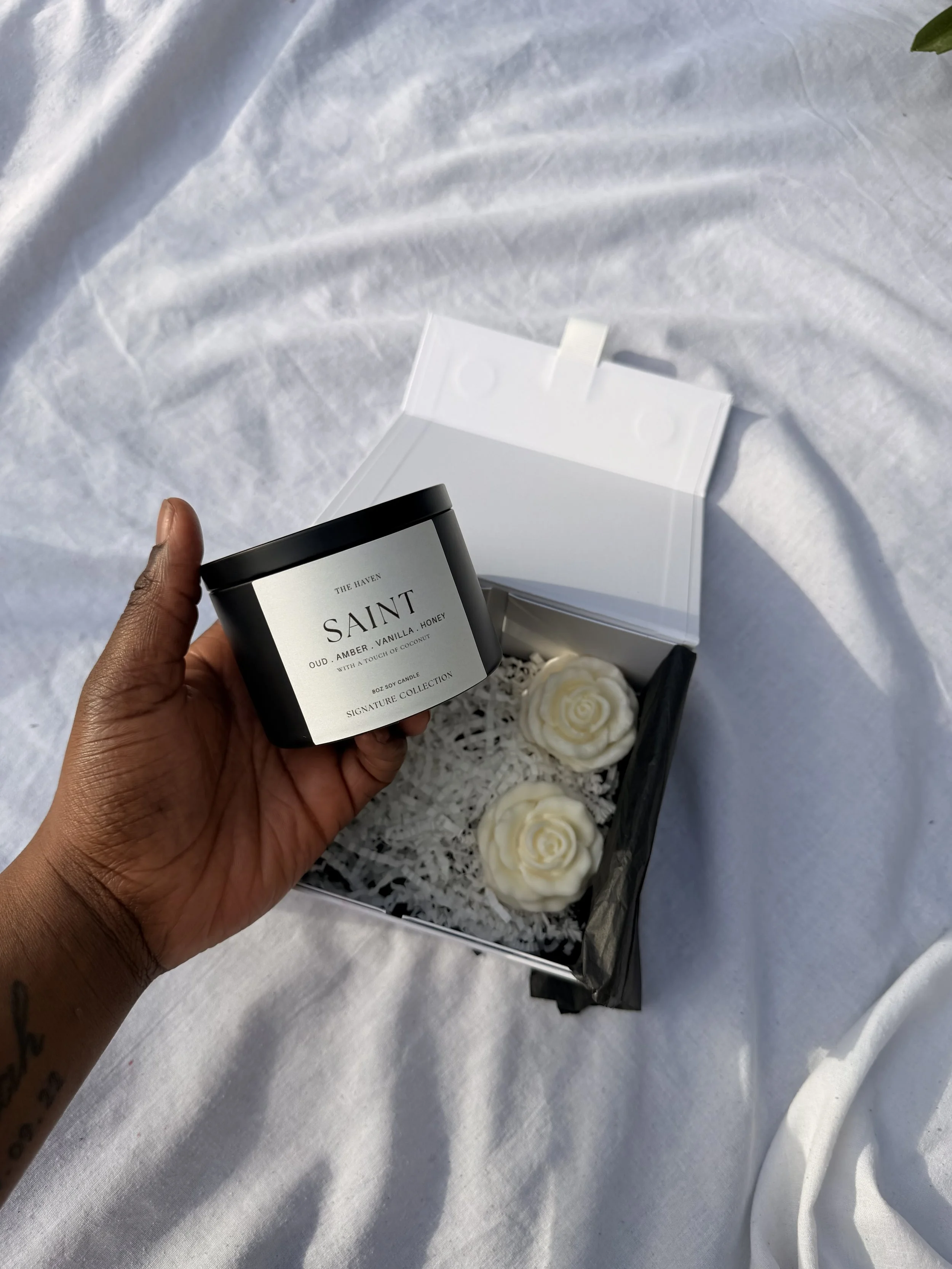 Saint Oud candle Set