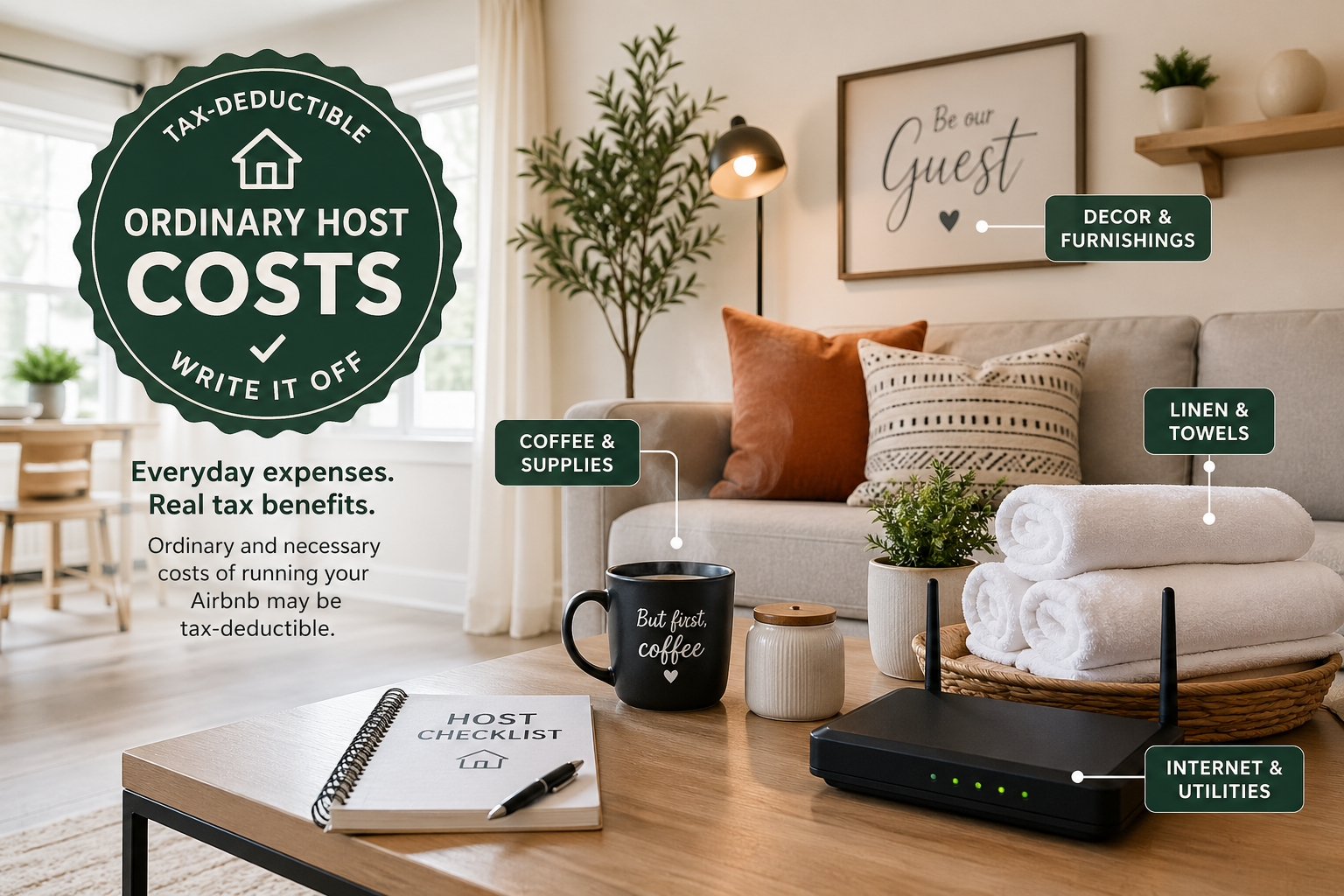Airbnb Tax Deductions: The 2026 Guide for Short-Term Rental Hosts