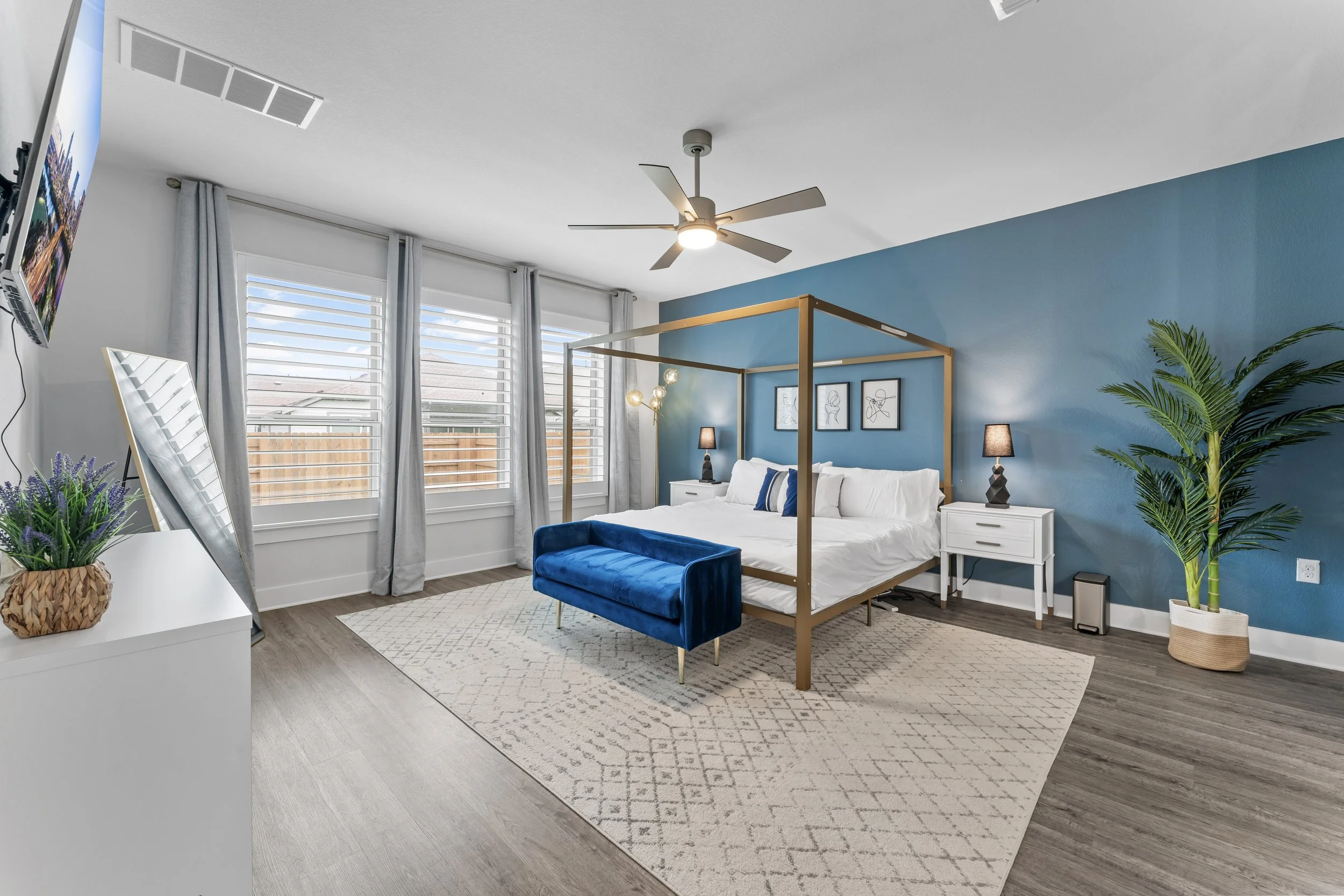 Austin Vacation Rental Property Bedroom