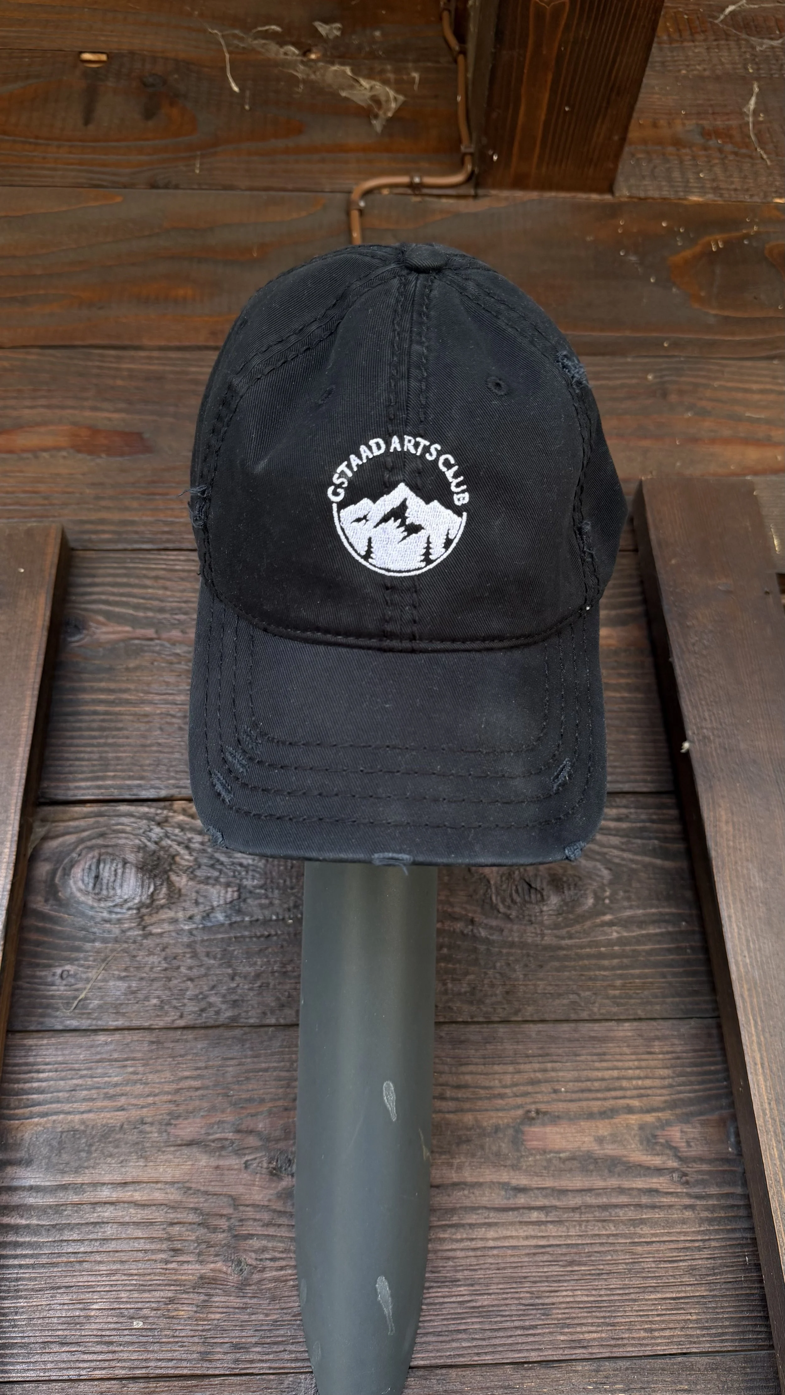 Gstaad Arts Club Distressed Hat