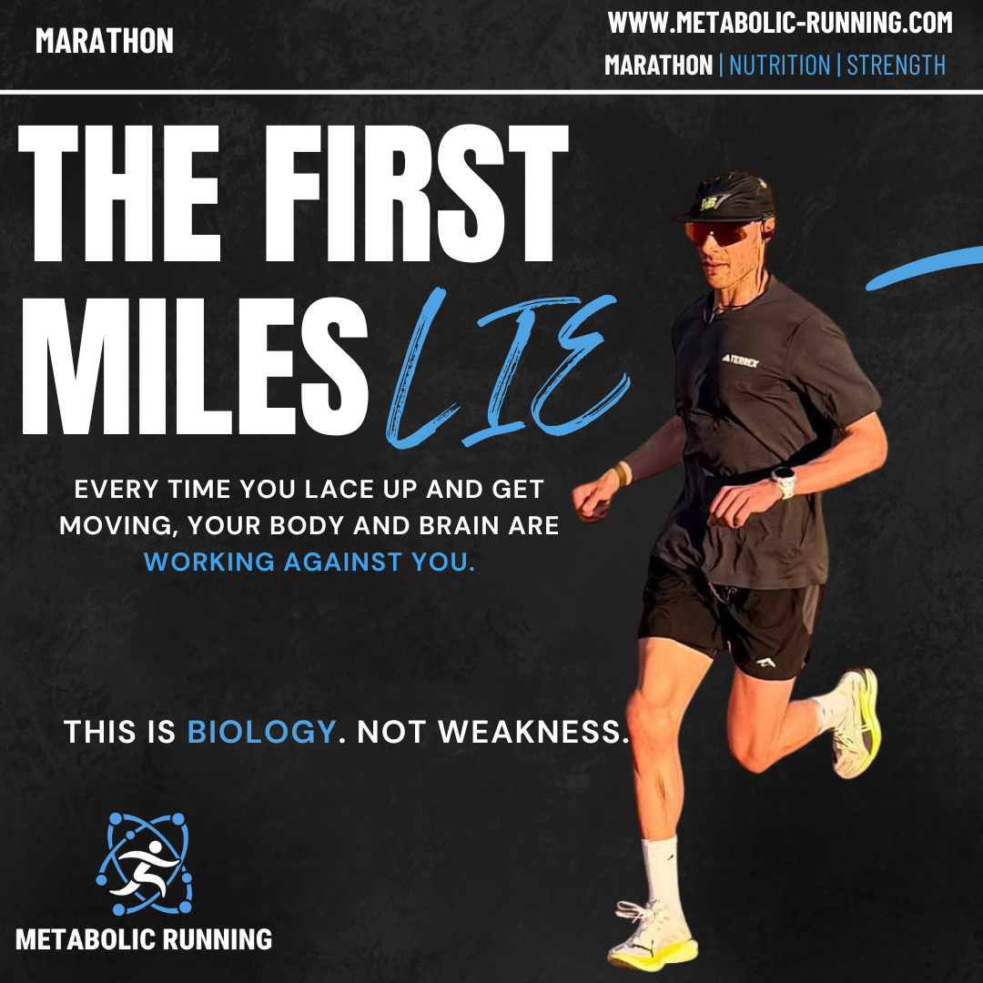 The First Miles Lie. Here's Why Your Brain Is Working Against You.