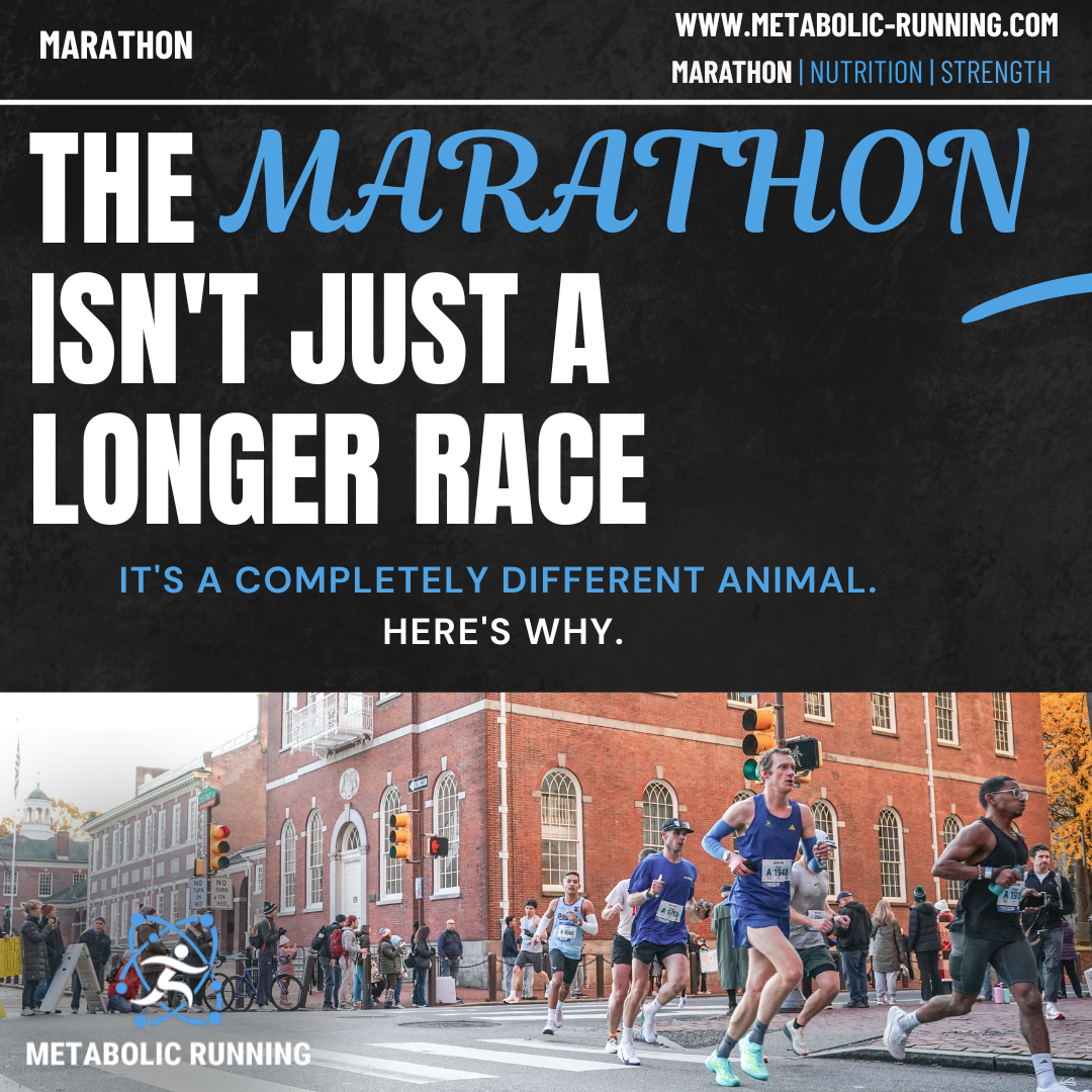 The Marathon Isn't Just a Longer Race. It's a Completely Different Animal.