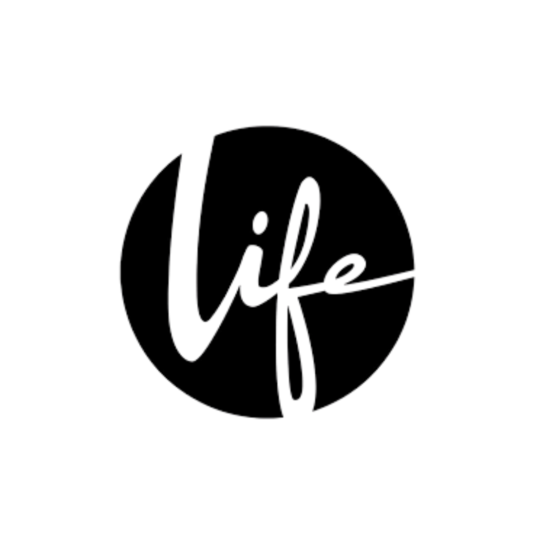 Life Church logo — Fearless Media partner for videography and digital media in Lehigh Valley, capturing community impact and expanding audience reach.