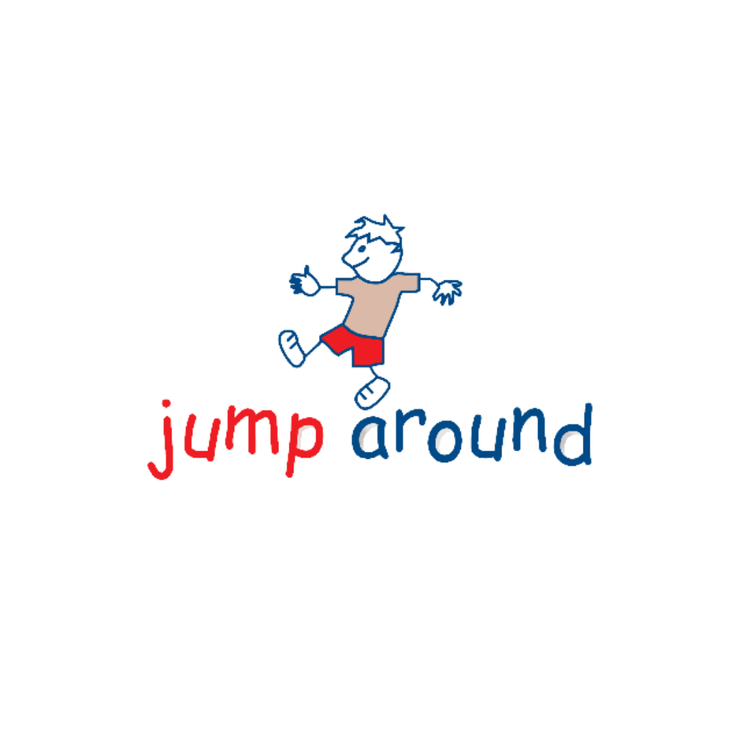 Jump Around logo — Fearless Media partner for videography, photography, and content creation in Lehigh Valley.