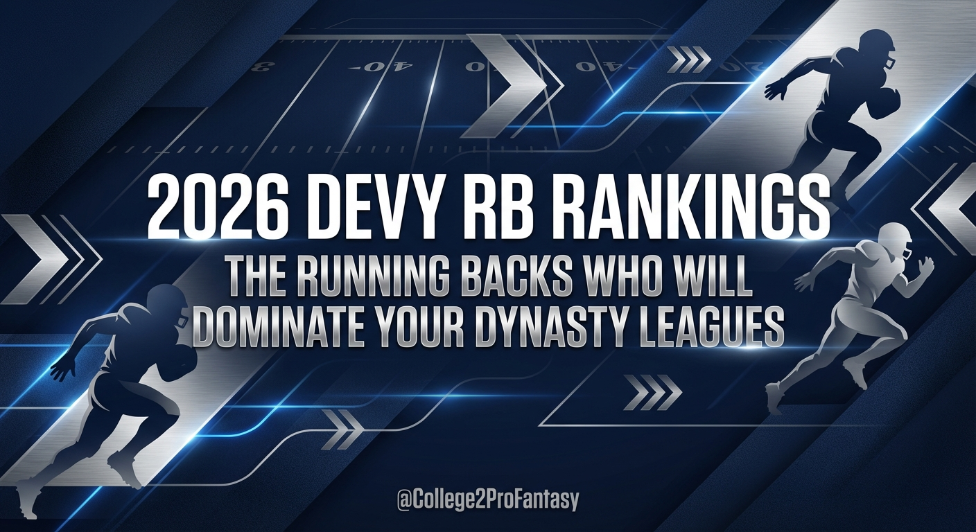 2026 Devy RB Rankings: The Running Backs Who Will Dominate Your Dynasty Leagues