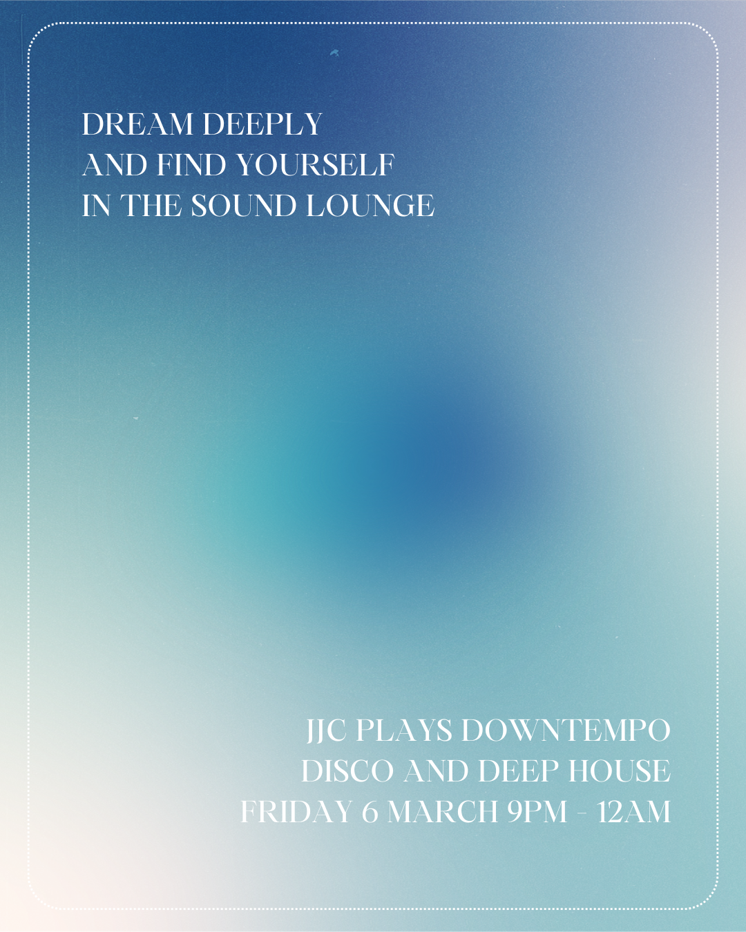 Dream Deeply with JJC