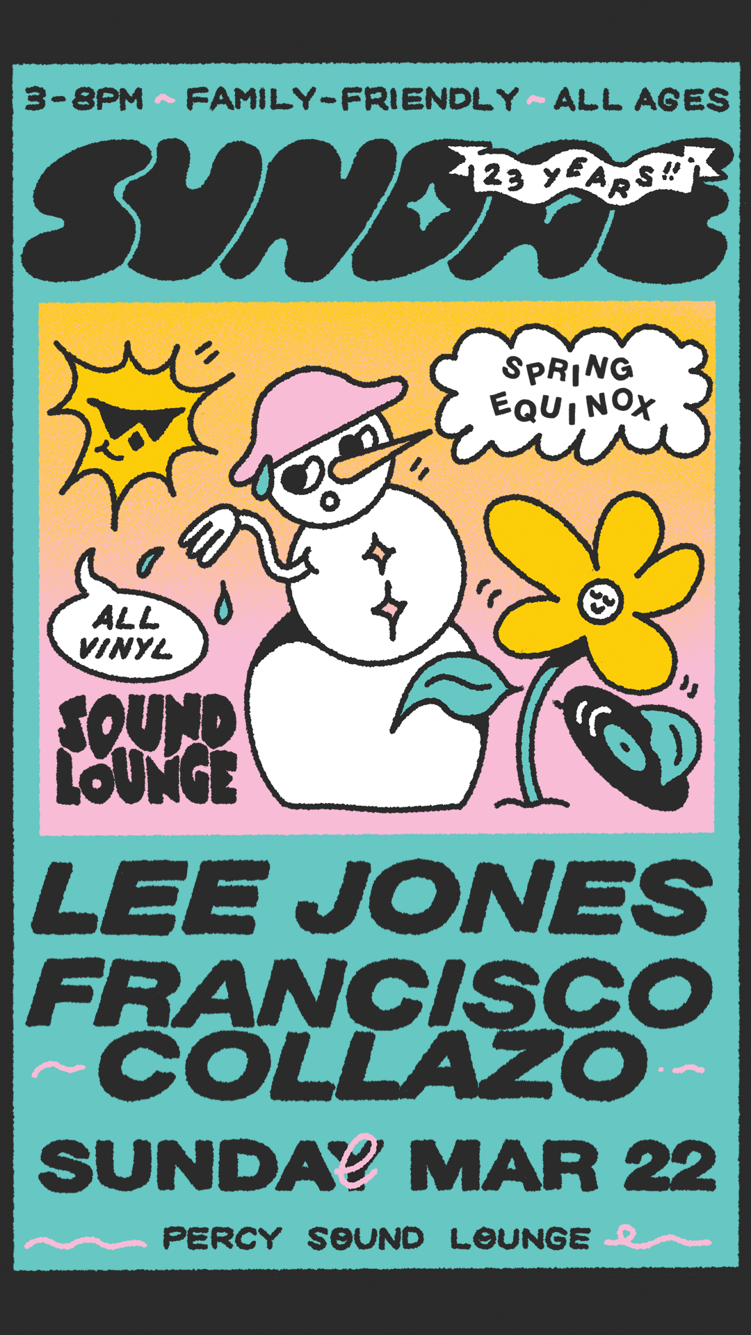 SUNDAE Presents SPRING EQUINOX w/ Lee Jones + Francisco Collazo