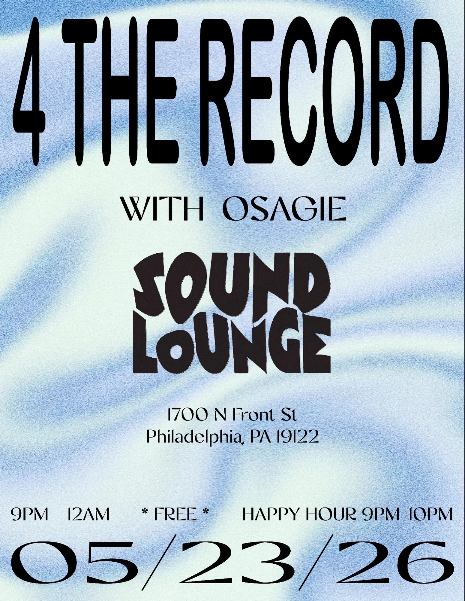 4 THE RECORD with OSAGIE