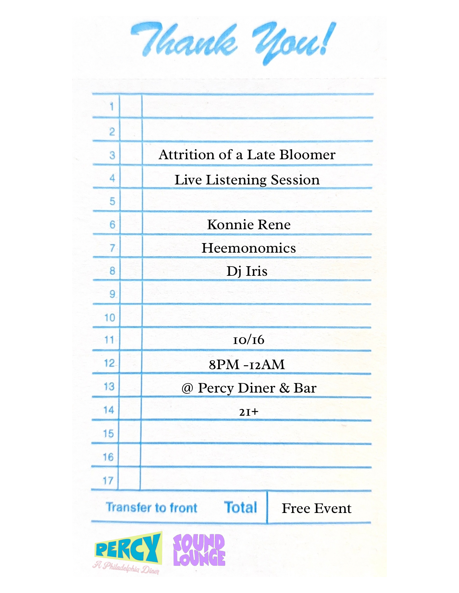 Attrition of a Late Bloomer :: Live Listening