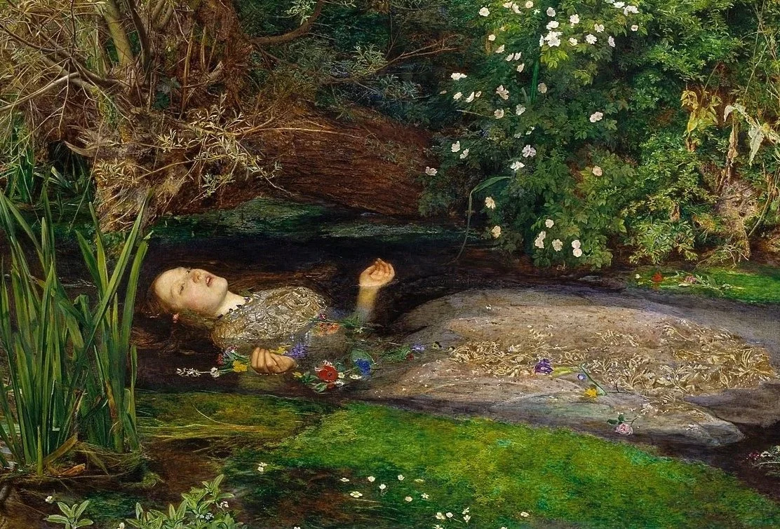 John Everett Millais, Ophelia, 1851–52