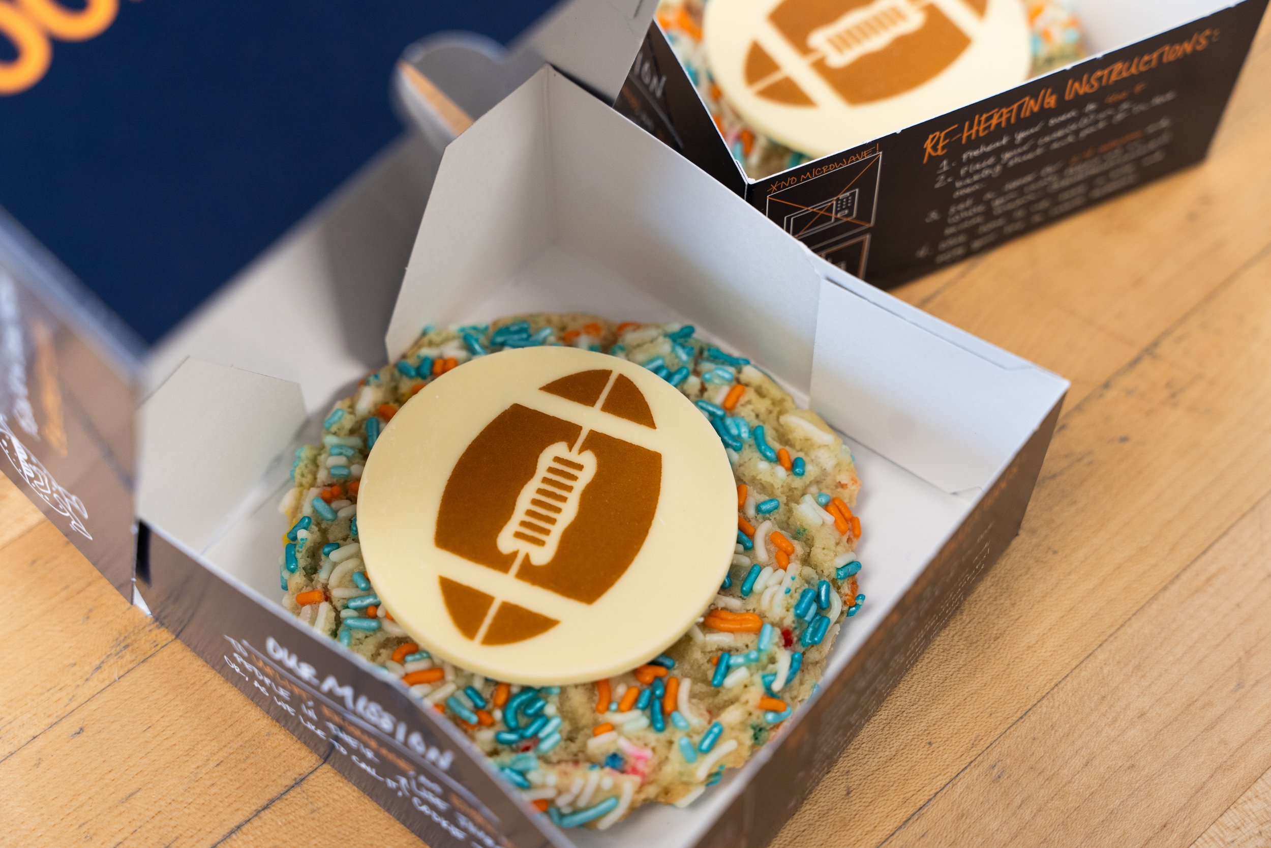 Custom sugar sprinkles cookie