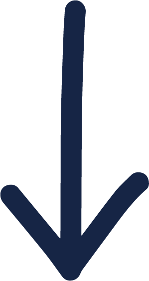 Black arrow pointing downward.