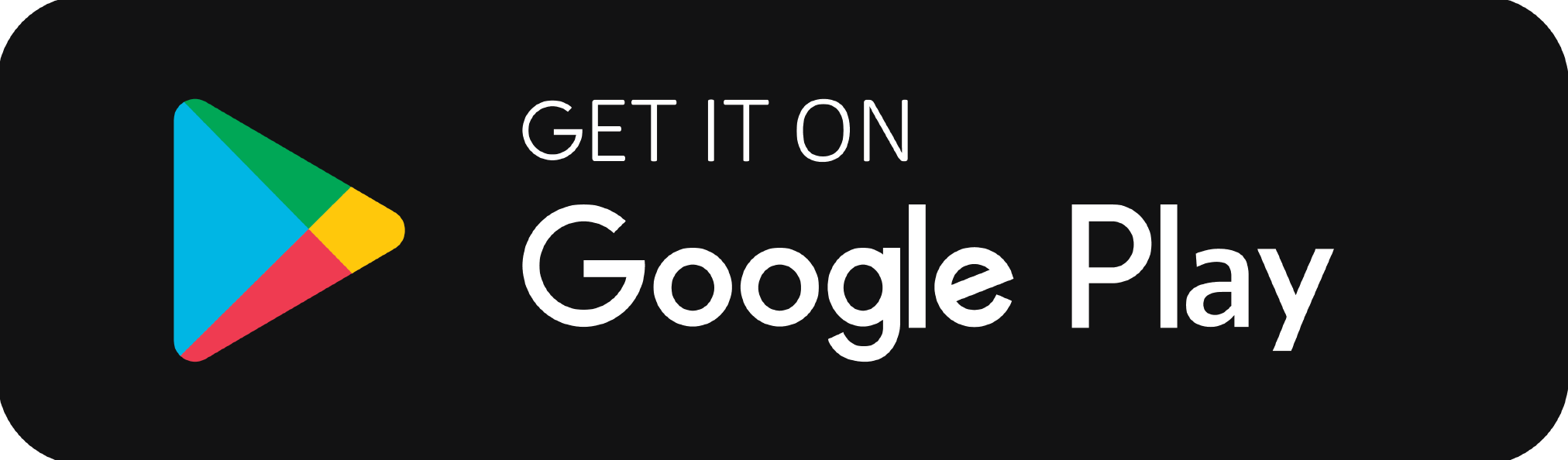 Google Play logo with the text 'Get it on Google Play' on a black background.