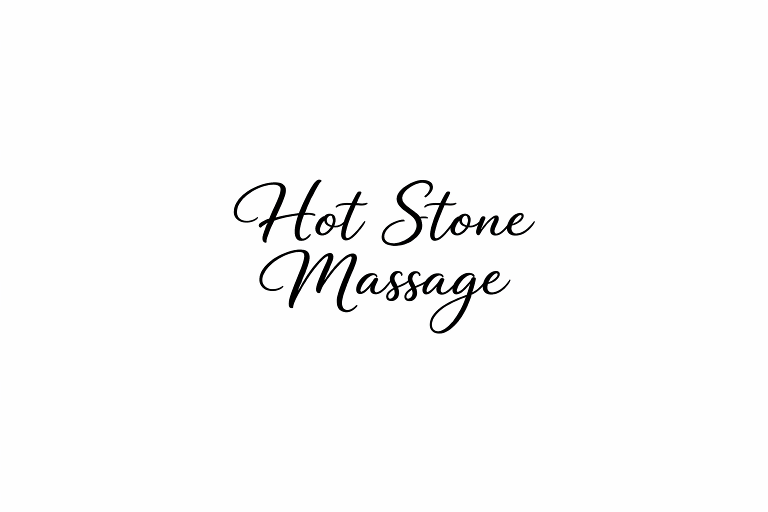 Hot Stone Massage 90 minutes