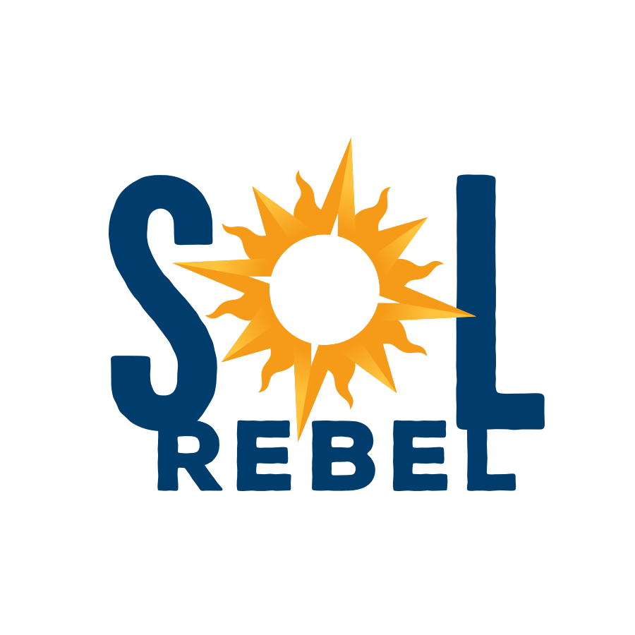 A blue gas pump with a yellow explosion graphic in front of it.