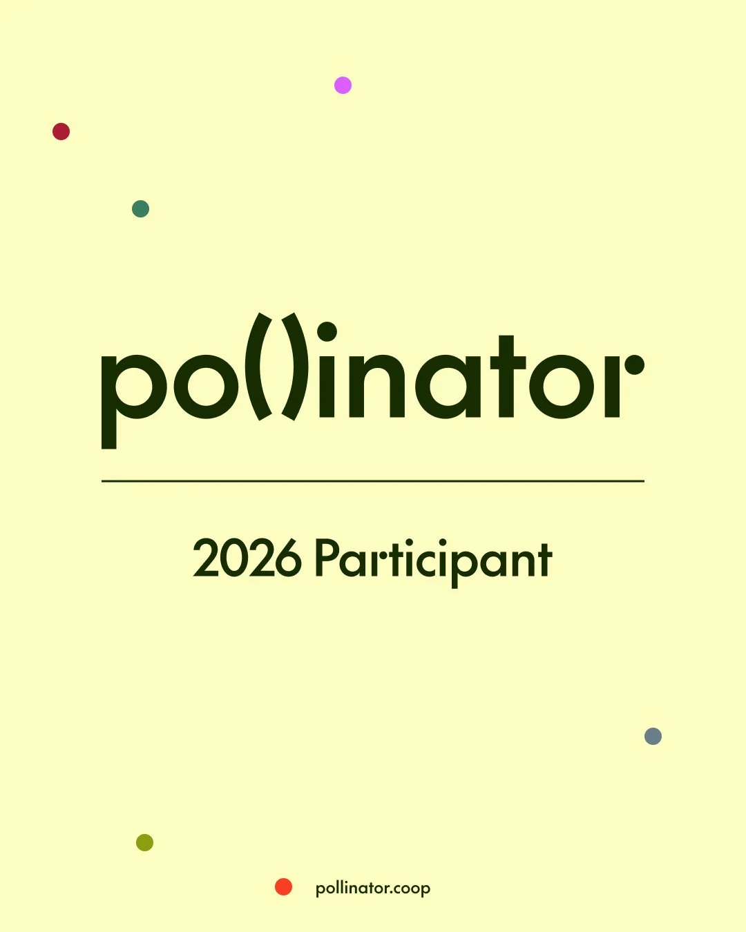 Pollinator 2026 Participant graphic featuring J’Sun Howard, a virtual global artist residency supporting performance development and exchange