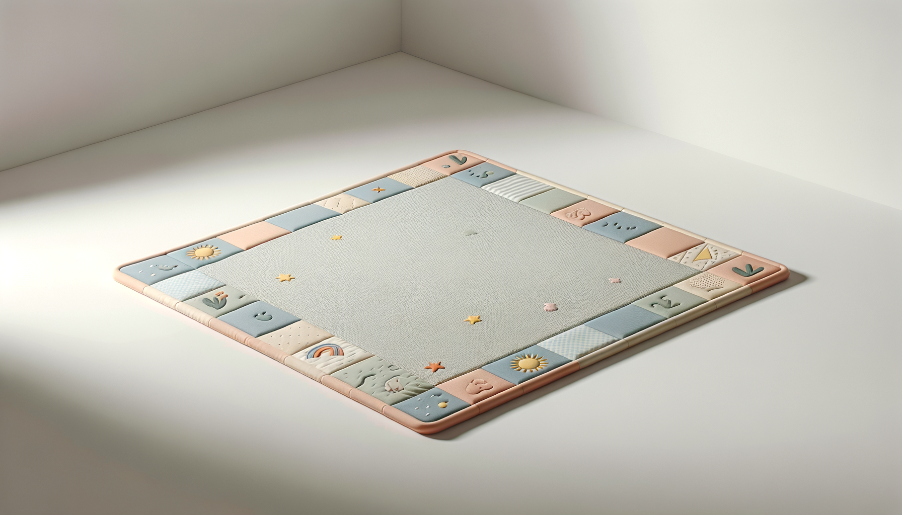 Soft padded baby blanket included in Tots Luv Childcare’s event activity packages, providing safe, engaging, and well-equipped childcare for successful events in Tampa, Florida