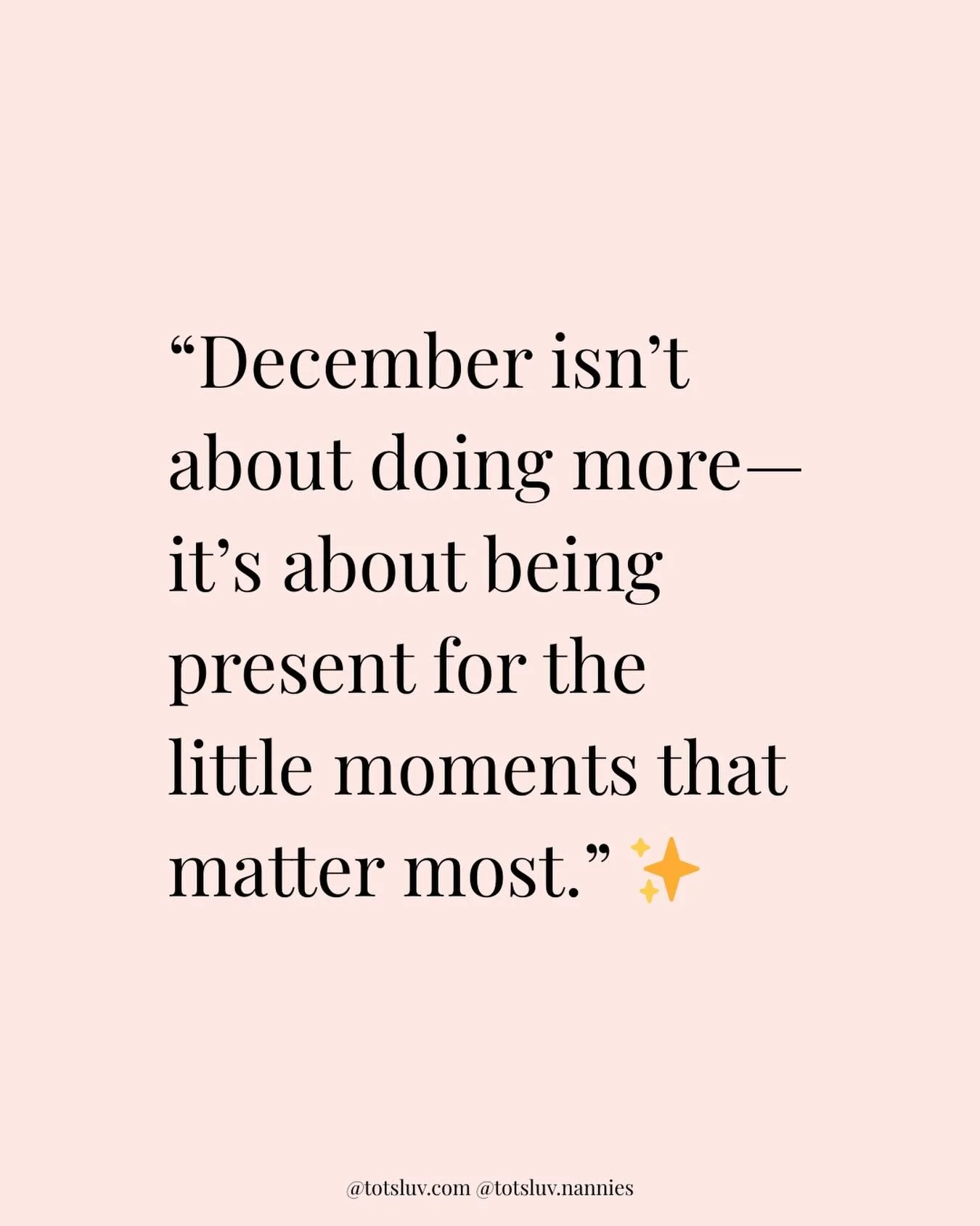 This month, the calm presence of caregivers and parents alike is a gift that keeps giving. 🎁

Every cozy story read, gentle conversation, and quiet pause helps children feel safe, loved, and steady. 🫂

These small everyday moments are what truly ma