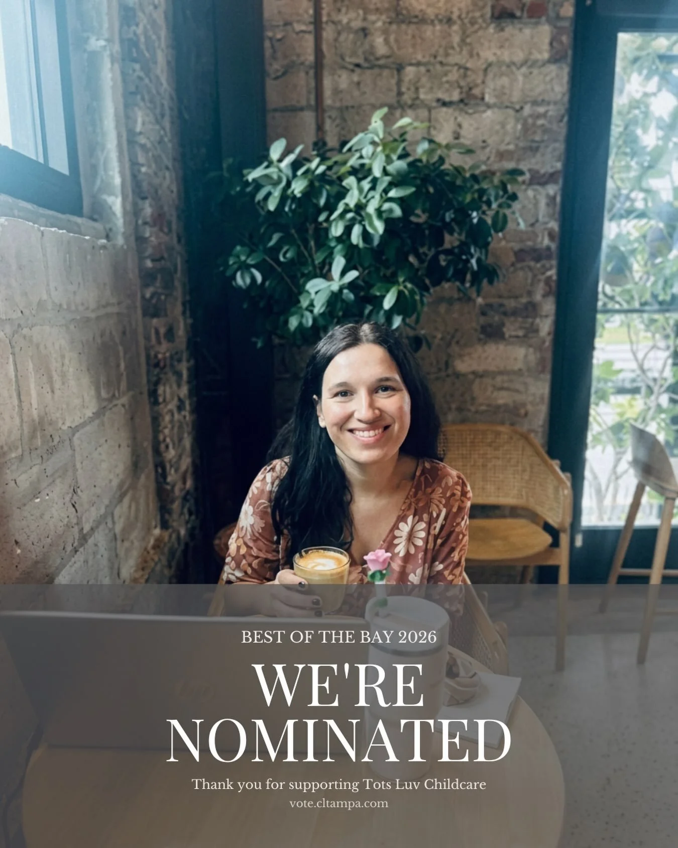 I&rsquo;m honestly so humbled and incredibly grateful to share that Tots Luv Childcare has been nominated for Best Nanny Service in Creative Loafing&rsquo;s Best of the Bay 2026. 🤍

For years, I&rsquo;ve had the privilege of loving little ones throu