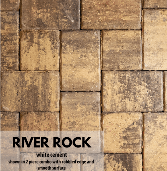 2 Piece Combo Pavers – Manufactured by Premier Hardscape