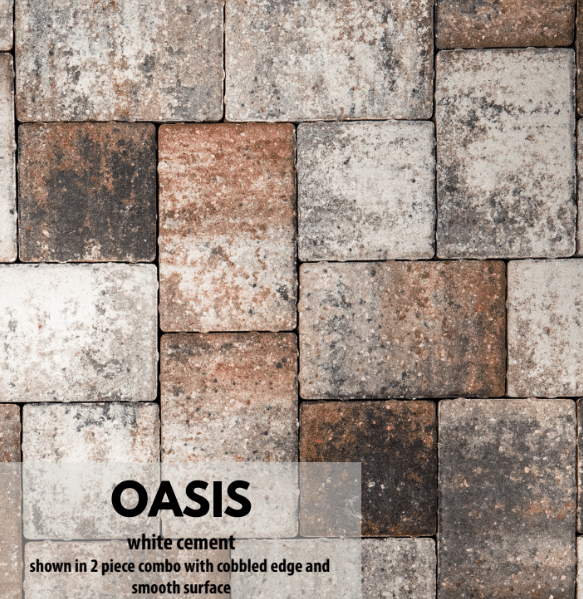 2 Piece Combo Pavers – Manufactured by Premier Hardscape