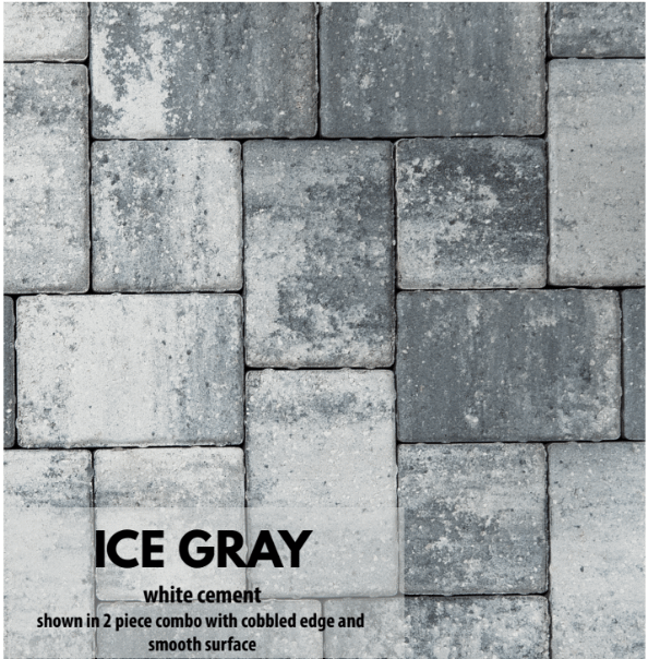 2 Piece Combo Pavers – Manufactured by Premier Hardscape
