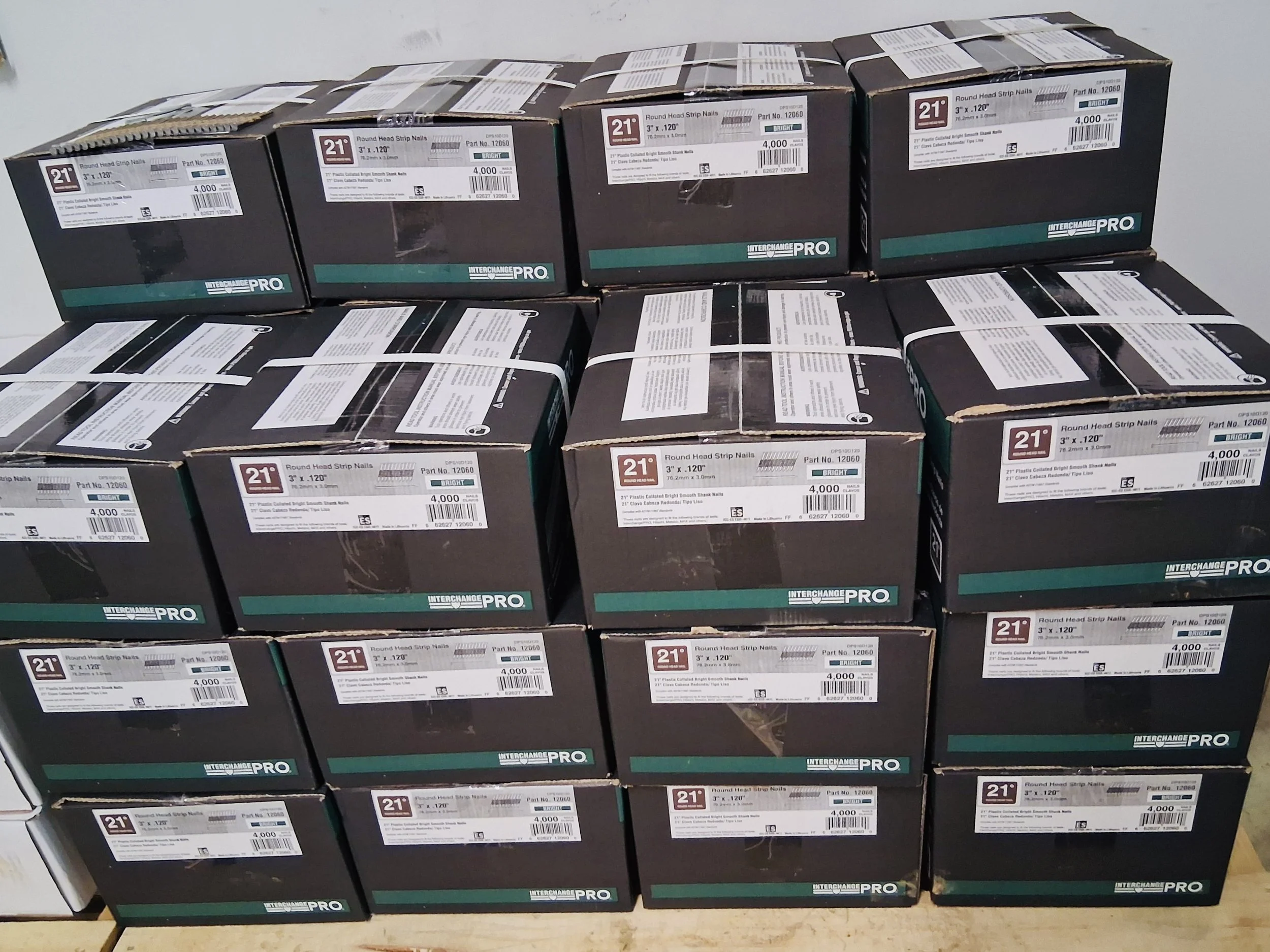 3 Inch framing nails